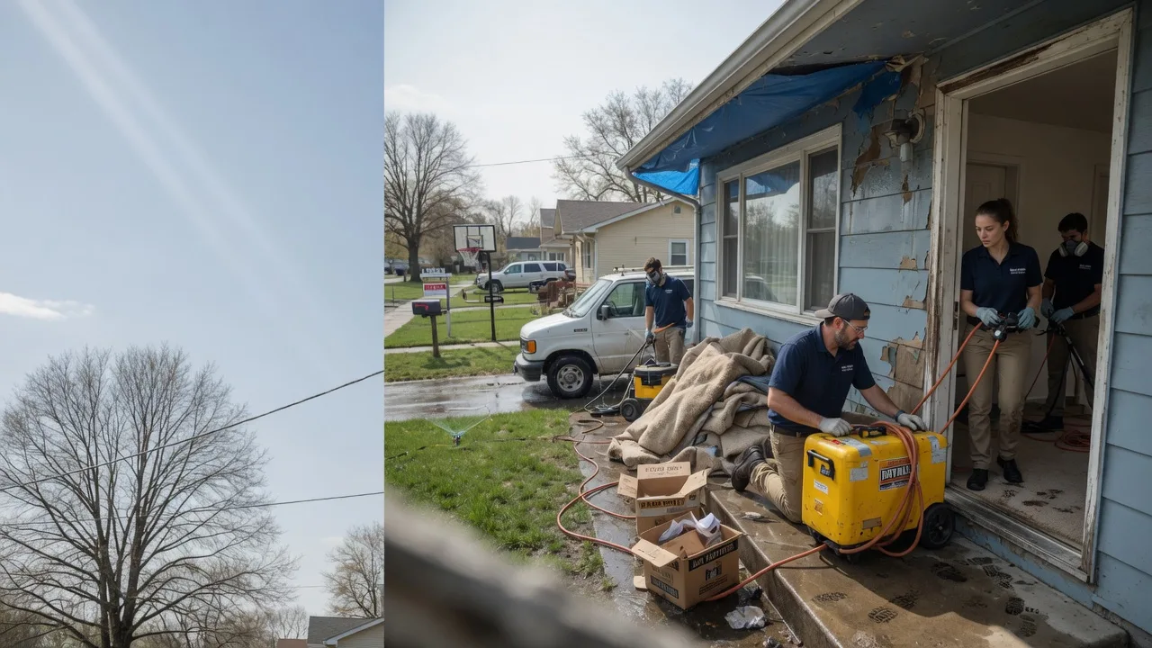 Basement Flood Cleanup in Hecla, SD near me